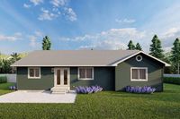 Traditional Plan: 1,252 Square Feet, 3-5 Bedrooms, 2 Bathrooms - 2802-00189