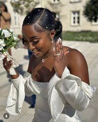 Discover 35 fabulous wedding hairstyles that perfectly showcase your naturally curly or textured hair! From elegant updos to stunning braids, we've got the perfect style for every bride who wants to feel confident and stunning on her big day. Say 'I do' to these beautiful looks and create lifelong memories that reflect your unique sense of style and beauty. #NaturalHairBride #WeddingHairstyles #AfroBridal #BlackBridalBeauty #NaturalHairInspo