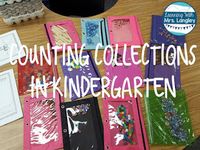 Learning with Mrs. Langley : Counting Collections in Kindergarten and a FREEBIE!