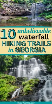 Discover the magic of falling water with our curated list of the best waterfall hikes in Georgia! Whether you're a seasoned hiker or a nature lover seeking a scenic escape, these waterfall hiking trails in Georgia offer a perfect blend of adventure and tranquility. Explore the diverse beauty of Georgia's waterfalls, from iconic falls to hidden gems. Gear up and let the soothing sounds of cascading water guide your next hiking adventure with this list of the best waterfall hikes in Georgia.