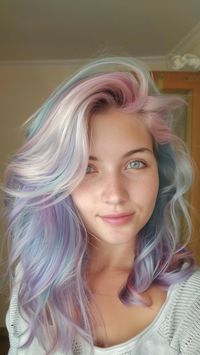 Get ready to indulge your sweet tooth and satisfy your craving for stunning hair with these 32 dreamy cotton candy hairstyles. These delectable looks feature soft, pastel hues that blend seamlessly, creating a mesmerizing effect