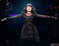 elizabeth teeter as lydia in beetlejuice the musical on broadway