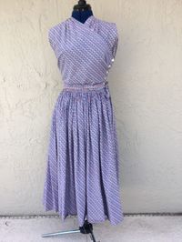 50s CLAIRE McCARDELL NAVY SHORT SLEEVE DAY DRESS - COTTON DOTTED SWISS - SMALL | eBay