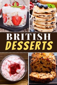 Looking for the best traditional British desserts? From puddings to tarts to cakes, these easy recipes are fit for a queen and perfect for afternoon tea! #britishdesserts