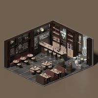 3D DESIGN: 3D Model Dark Pub Dark Pub 3D models File Type: 3D ModelFile Size: 170 MBNative Format: Blender (blend) Export Formats: Autodesk FBX (fbx), Digital Asset Exchange (dae), MTL (mtl), Wavefront (obj), About 3D Models: People, furniture, plants, and other 3D models are mostly used in exterior and interior design by architects and designers. Technical details: You can easily edit the 3D models with suitable 3D modeling software.Software compatibility: The model performs best with the nativ