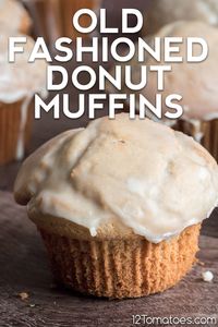 Old-Fashioned Donut Muffins | 12 Tomatoes