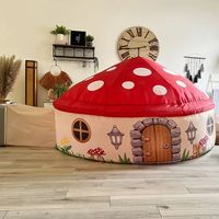 Mushroom Cottage Air Fort | Kids Fort | Uncommon Goods