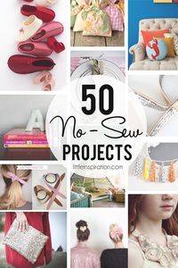 50 No-Sew Projects! » LittleInspiration.com