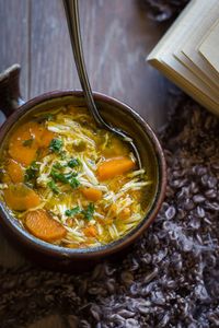 Low FODMAP Slow Cooker Chicken Soup - A Little Bit Yummy