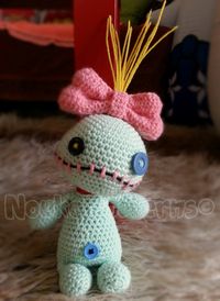 Voodoo Doll inspired by Scrump Lilo and Stitch Crochet