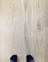 Fika by Stuga is a classic hardwood floor popular in Swedish homes. This wide plank, Scandinavian flooring has a soft blonde tone that brightens the oak's natural color.