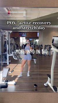 Don't foreget to stretch and of course take some rest days! These days can look different for all of us! Credit: @pfallisfit