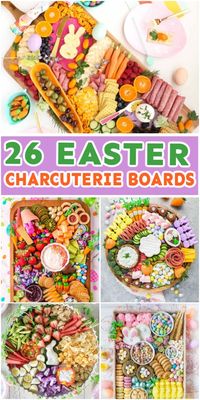 These sweet and savory Easter charcuterie board ideas are both simple and easy. With these cute board ideas, find the perfect board for brunch, dessert, breakfast, or candy snacking.