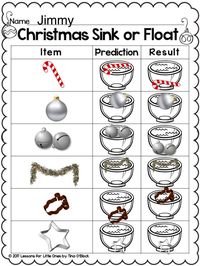 Christmas sink or float Pic Collage