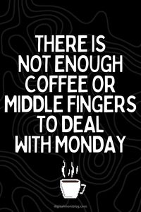 Struggling to survive the Monday blues? You're not alone! 😂 Check out this hilarious video featuring a quote that perfectly captures our Monday mood: 'There isn't enough coffee or middle fingers for this day.' Share a laugh and lighten up your Monday with some much-needed humor! #MondayHumor #MondayQuotes #FunnyMonday #CoffeeLovers #WorkLife #MondayMood