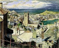 St. Ives, Cornwall by Stanley Roy Badmin