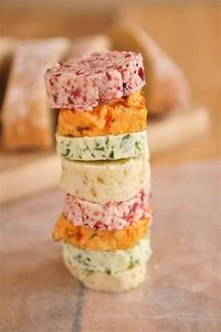 Flavored Butters are so easy to make and make a wonderful gift.  They taste delicious too!