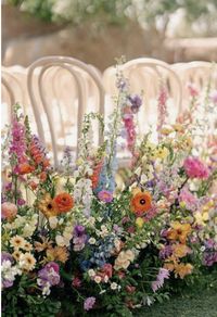 June Bloom has arrived & nature's beauty has bloomed! Bring a pop of color with unique, seasonal florals to decorate your wedding ceremony.