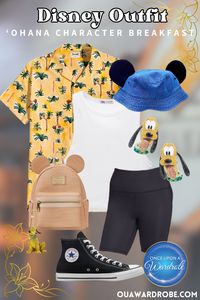 Bring a little pup-tastic fun to Disney’s 'Ohana character breakfast with a Pluto-inspired outfit! 🐾💛 Perfect for meeting Pluto, Stitch, Lilo, and more at the Polynesian Resort, this look adds playful Disney magic to your tropical morning. Our blog post features 4 outfit ideas to help you dress the part for this unforgettable dining experience. Click to find your 'Ohana style today! 🌺✨ #DisneyOutfits #OhanaBreakfast #PolynesianResort #PlutoOutfit #DisneyDiningStyle