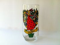 Day 9  9 Ladies dancing  Christmas Glass 9th Day of Christmas. $8.00, via Etsy.