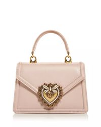 Dolce & Gabbana Small Smooth Calfskin Devotion Bag  | Bloomingdale's Handbags