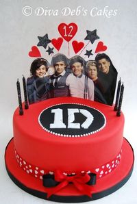 One Direction Cake  By DivaDebsCakes CakesDecorcom