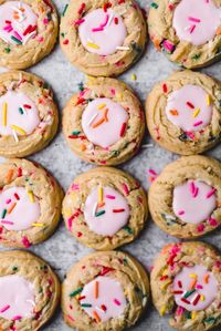 Sprinkle Thumbprint Cookies — Rose Wife