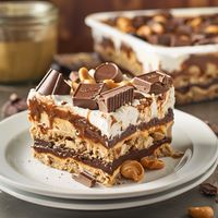 Reese’s Chocolate Peanut Butter Cup Lasagna