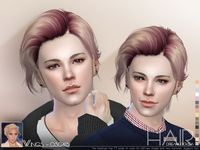 The Sims Resource: Wings OS0415 hair - Sims 4 Hairs - http://sims4hairs.com/the-sims-resource-wings-os0415-hair/