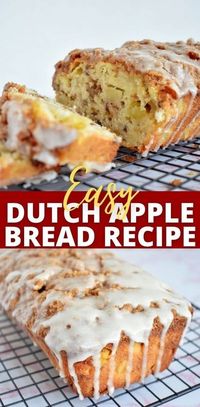 Easy Dutch Apple Bread Recipe : How to Make It ...