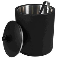 DescriptionDescription This practical ice bucket made from good quality stainless steel . It looks simple and practical. Its smooth texture and well-designed structure make it suitable use in bars or nightclubs. The well design accommodates ice and objects well and wont tip over easily. Features -: Stainless steel -Size: About 18.50X14.00X14.00cm/7.27X5.50X5.50inch -It has a simple appearance, suitable all occasions, very convenient and practical. -Made with high-quality stainless steel, not easy to deform and damage. -Thickened materials and reasonable capacity to meet needs. -Adding ice cubes to cool wine bottles, beer, champagne, and so on. -The party has only just begun with this beer bucket celebrations, gatherings and more. Including 1 x Ice Bucket Color: Black.