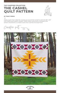 The Cashel Quilt Pattern From Rope and Anchor Trading Co By Perks, Tracy Finished Size: 60" X 60" Printed Paper Pattern Technique Used: Standard Machine Sewing Skill Level: Beginner DESCRIPTION Make a quilt that is ideal for cozying up around the campfire with this 60" x 60" Cashel quilt pattern design. Follow these instructions, complete with pattern illustrations, to make a quilt that is perfect for beginners!  COTTONCACHE.COM