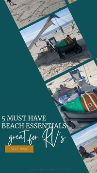 5 beach products that are must have! Perfect for RV’s