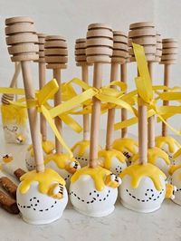 10pcs Wooden Honey Dipper Stick, Ideal For Serving Syrup, Honey, Party Favors, Wedding Favors, Honey Jar Dispense, Birthdays & Celebrations