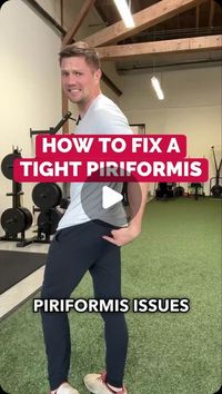 Conor Harris on Instagram: "One of my favorite easy and effective fixes for a tight Piriformis and related issues like Sciatica ✅
———
#piriformis #sciatica #sciaticarelief #sciaticapain #piriformissyndrome #lowbackpain #lowbackpainrelief"