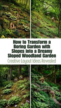 Discover how to take your sloped garden from dull to dreamy with these inspiring woodland garden ideas. Discover 10 stunning sloped woodland garden ideas with essential design tips at TheGardenStyle.com!