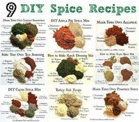 9 DIY Seasoning Recipes