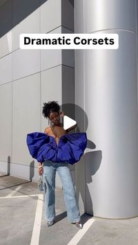 Couture Draping Instructor | Owner of @Jaellofficial on Instagram: "Since yall like the first post so much, here’s more inspo on how to use heavy crinoline! 

In my last draping class I showed my students how to implement heavy crinoline into their designs! If you’re interested in learning how to drape dm me the phrase “couture class” and I’ll send you the details ❤️

Also in purchase my heavy crinoline from @rosafabricsatl"