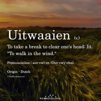 Uitwaaien