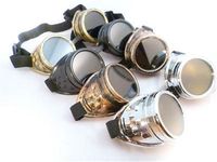 Cyber Goggles Steampunk Welding Goth Cosplay Vintage Goggles Rustic | eBay