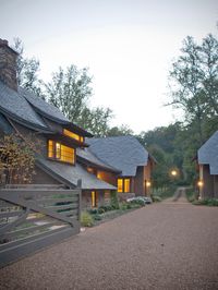 Equestrian Estate Courtyard, entry