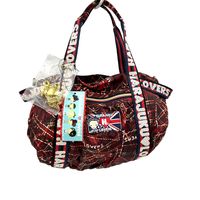 Harajuku Lovers Charming Crossbody Satchel Plaid Jack Print Bag Size 10 X 8.5 X 6" Handle Drop 5.5" New With Tags, Unused, No Flaws Or Odors. Comes With Adjustable & Detachable Crossbody Strap.