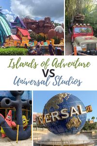 Which Orlando theme park should you go to: Islands of Adventure vs Universal Studios.