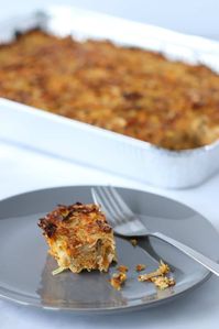 Passover Matzo Farfel Kugel