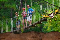 North Carolina Zipline | Zipquest Zipline Treetop Adventure | ZipQuest Waterfall & Treetop Adventure