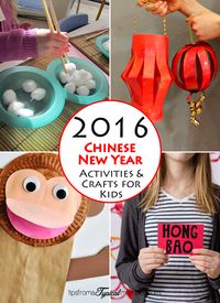 2016 Chinese New Year Crafts for Kids