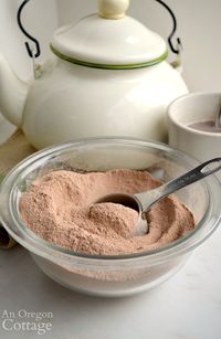 4 Ingredient Homemade Hot Cocoa Mix Recipe - An Oregon Cottage