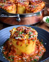 It’s a versatile dish that can be made ahead of time, making it ideal for a busy weeknight or special occasion. Butternut Squash Lasagna Roll Ups