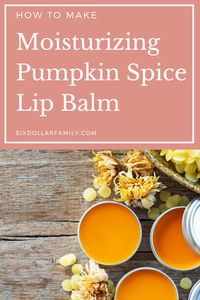 Keep the taste of pumpkin spice with you all year round with this amazingly easy homemade pumpkin spice lip balm!