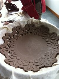 slab bowl. you know how to do this. Easy but very pretty